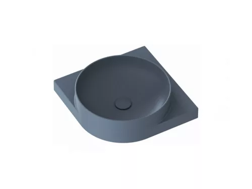 Ravak Yard 45 C kerámiamosdó Deepsea Blue, túlfolyó furat nélkül