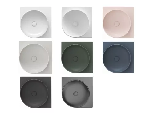 Ravak Yard 45 C kerámiamosdó Deepsea Blue, túlfolyó furat nélkül