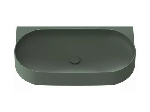 Ravak Yard 80 kerámiamosdó Grey Green, túlfolyó furat nélkül
