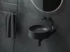 Ravak Yard 40 kerámiamosdó matt fekete, túlfolyó furat nélkül
