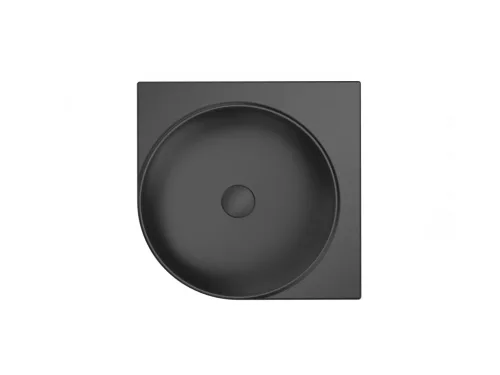 Ravak Yard 45 C kerámiamosdó matt fekete, túlfolyó furat nélkül