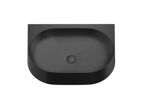 Ravak Yard 60 kerámiamosdó matt fekete, túlfolyó furat nélkül
