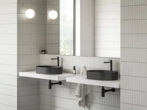 Ravak Ceramic Slim O 55 kerámiamosdó matt fekete