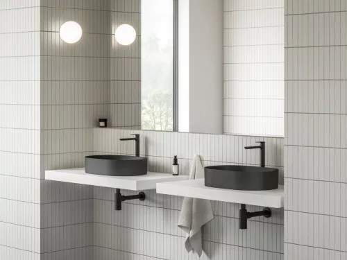 Ravak Ceramic Slim O 55 kerámiamosdó matt fekete
