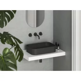 Ravak Ceramic Slim R 55 kerámiamosdó matt fekete