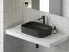 Ravak Ceramic Slim R 55 kerámiamosdó matt fekete
