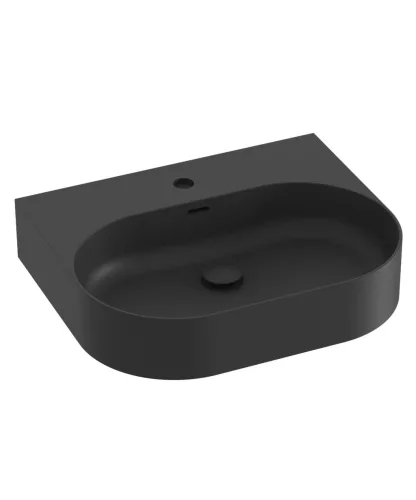 Ravak Ceramic Slim Wall O 55 N kerámiamosdó matt fekete