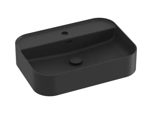 Ravak Ceramic Slim Shelf R 55 kerámiamosdó matt fekete