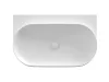 Ravak Yard 80 kerámiamosdó, matt fehér, túlfolyó furat nélkül