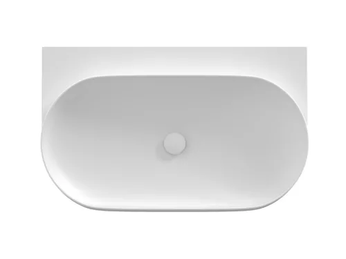 Ravak Yard 80 kerámiamosdó, matt fehér, túlfolyó furat nélkül