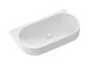 Ravak Yard 80 kerámiamosdó, matt fehér, túlfolyó furat nélkül
