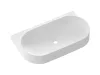 Ravak Yard 80 kerámiamosdó, matt fehér, túlfolyó furat nélkül