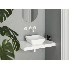 Ravak Uni Slim 38 S kerámiamosdó, matt fehér