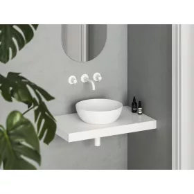 Ravak Uni Slim 40 B kerámiamosdó, matt fehér