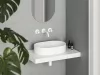 Ravak Ceramic Slim O 55 kerámiamosdó matt fehér