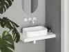 Ravak Ceramic Slim R 55 kerámiamosdó matt fehér