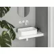 Ravak Ceramic Slim R 55 kerámiamosdó matt fehér
