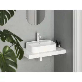 Ceramic Slim Shelf R 55 kerámiamosdó matt fehér