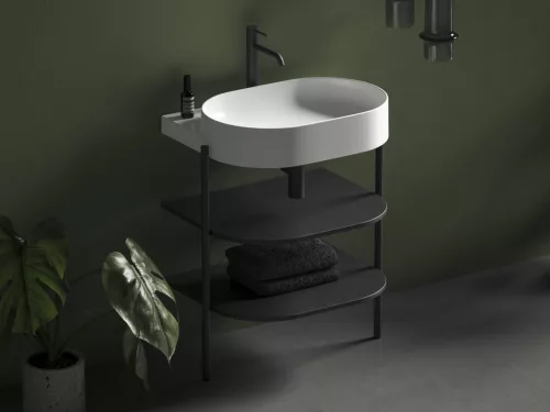 Ravak Yard 60 kerámiamosdó matt fehér