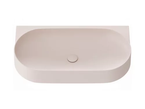 Ravak Yard 80 kerámiamosdó Alabaster Pink