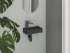 Ravak Veda Wall 40 kézmosó bal matt fekete