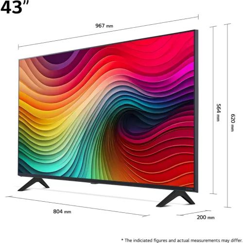 LG 43NANO81T3A 43" 4K UHD NanoCell Smart LED Televízió (43NANO81T3A.AEU)