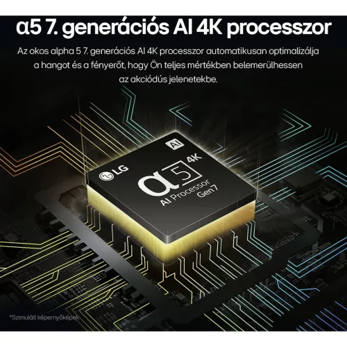 LG 43NANO81T3A 43" 4K UHD NanoCell Smart LED Televízió (43NANO81T3A.AEU)