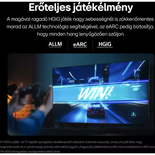 LG 43NANO81T3A 43" 4K UHD NanoCell Smart LED Televízió (43NANO81T3A.AEU)