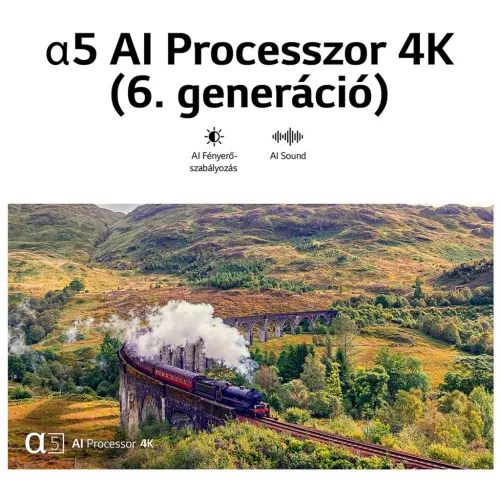 LG 50UR78003LK UHD Smart LED TV - 50", 4K, UHD, G Energiaosztály