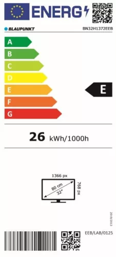 Blaupunkt BN32H1372EEB HD Ready LED TV
