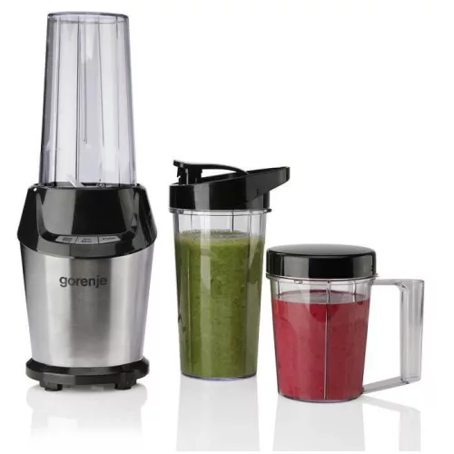 Gorenje BN1000BK turmixgép, inox, 2 sebességfokozat, hatpengés aprítókés