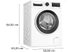 Bosch WGG244Z2BY Elöltöltős mosógép (WGG244Z2BY)