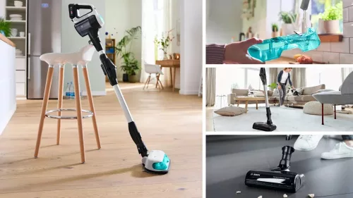 BOSCH BCS71HYG1 Serie|7 ProHygienic Aqua Akkumulátoros porszívó | Unlimited 7 | 18 V / 3 Ah