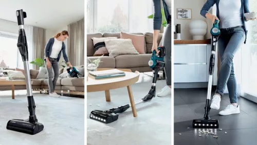 BOSCH BSS71125AH Serie|7 Akkumulátoros porszívó | Unlimited 7 | 18 V / 2, 5 Ah Li-Ion akku | Kék