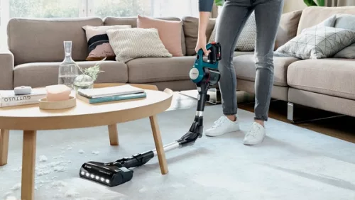 BOSCH BSS71125AH Serie|7 Akkumulátoros porszívó | Unlimited 7 | 18 V / 2, 5 Ah Li-Ion akku | Kék