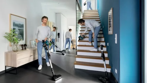 BOSCH BSS71125AH Serie|7 Akkumulátoros porszívó | Unlimited 7 | 18 V / 2, 5 Ah Li-Ion akku | Kék
