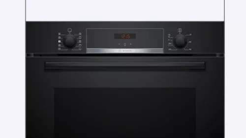 BOSCH HQA534EB3 Serie|4 Beépíthető sütő gőz funkcióval | Fekete