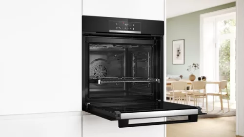 Bosch HQG572EB3 Serie|4 Beépíthető sütő | Fekete