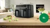 BOSCH Serie 4 Két fiókos Air Fryer Fekete MAFD440B7