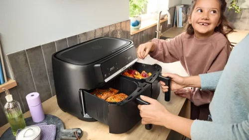 BOSCH Serie 4 Két fiókos Air Fryer Fekete MAFD440B7
