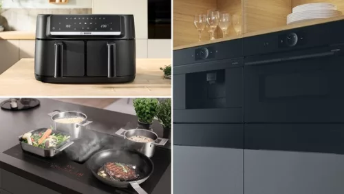 BOSCH Serie 4 Két fiókos Air Fryer Fekete MAFD440B7