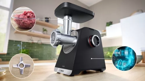 Bosch MFWS650B MultiPower húsdaráló | 2100 W | Fekete/Ezüst