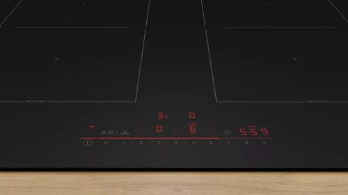 BOSCH PVQ61CHB1E Serie|6 Beépíthető indukciós főzőlap | 60cm | Fekete | Matt Design felület (karcálló)