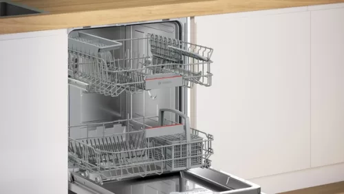 BOSCH SMI4HTS14E Serie|4 Beépíthető kezelőpaneles mosogatógép | 60 cm, 13 teríték