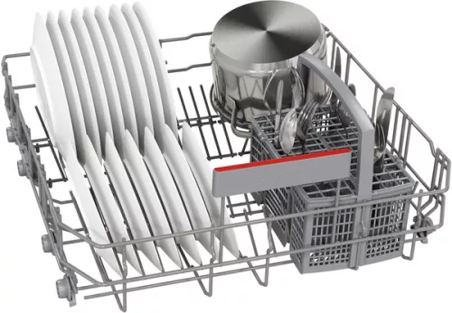BOSCH SMI4HTS14E Serie|4 Beépíthető kezelőpaneles mosogatógép | 60 cm, 13 teríték