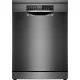 Bosch SMS6ECC12E Serie|6 Szabadonálló mosogatógép | 60 cm | Fekete nemesacél | 14 teríték, HomeConnect