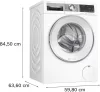 BOSCH WGG244F9BY Serie|6 Elöltöltős mosógép | i-Dos, 9 kg