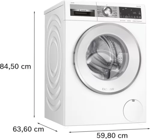 BOSCH WGG244F9BY Serie|6 Elöltöltős mosógép | i-Dos, 9 kg
