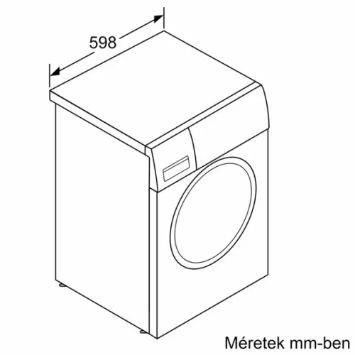 Bosch WGG2540NBY Serie|6 Elöltöltős mosógép | 10kg (WGG2540NBY)