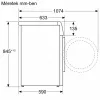 BOSCH WGH256A6BY Serie|6 Elöltöltős mosógép | 10kg